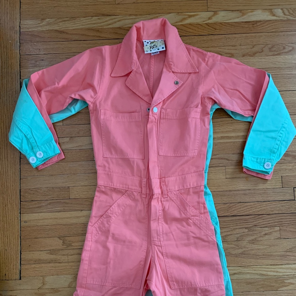 XXXS Flamingo pink Big Bud press jumpsuit